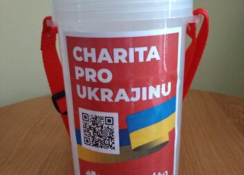 V rámci sbírky Charita pro Ukrajinu rozmístíme kasičky po celém Česku