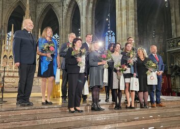 Cenu Charity Česká republika za rok 2023 převzalo v Chrámu svatého Víta deset oceněných