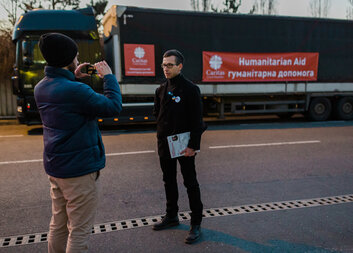 Charita odesílá na Ukrajinu kamiony s humanitární pomocí