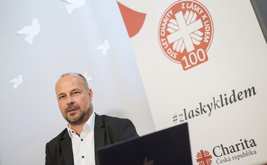 Ředitel Charity Česká republika Lukáš Curylo