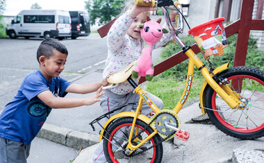 Děti v Charitě Kralupy