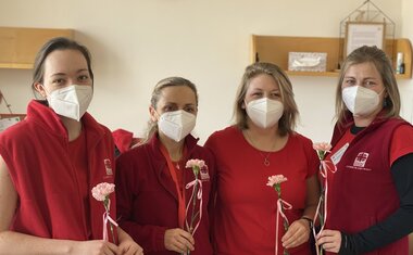 Tým charitních sester mobilního hospice sv. Kryštofa Charity Ostrava