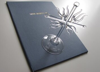 Skleněná cena od mistra Wünsche