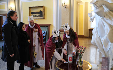 Tři králové na úřadu vlády ČR