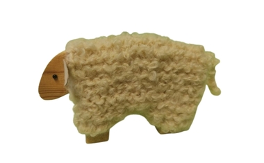 Upcycling dekorace ovce - Xaverius