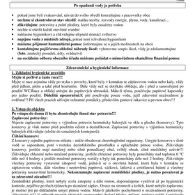 Co dělat po opadnutí vody po povodních?