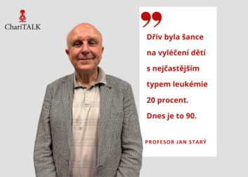 Onkolog Jan Starý: Děti si nádor nevypěstují špatným životním stylem