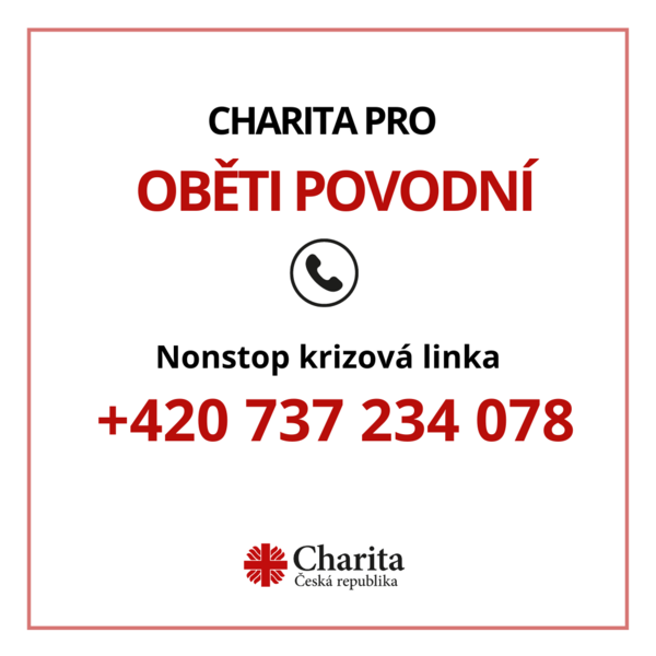 Charita pro oběti povodní