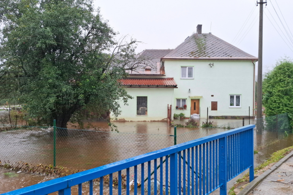 Povodně na Jesenicku 2024