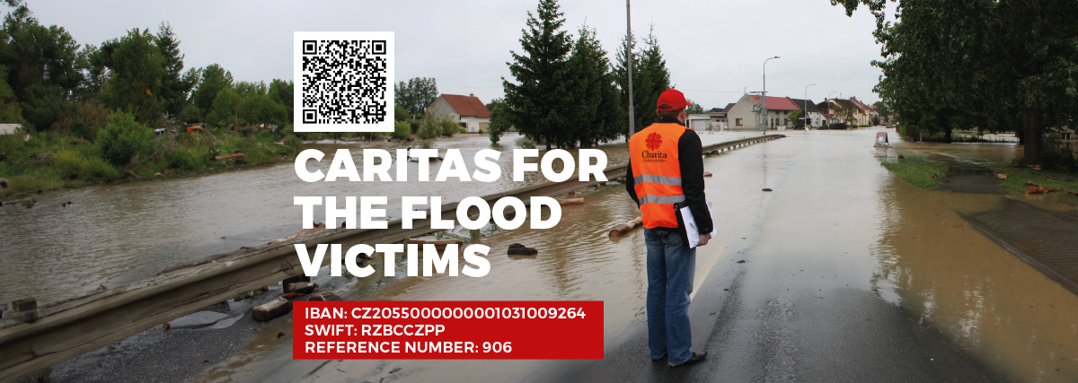 Caritas for the flood victims