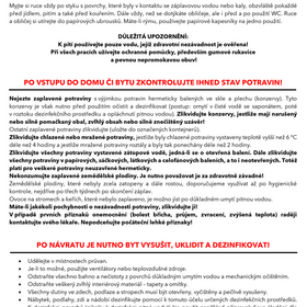 Pravidla základní hygieny při povodních