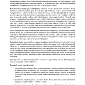 Postup při sanaci studní postižených povodněmi