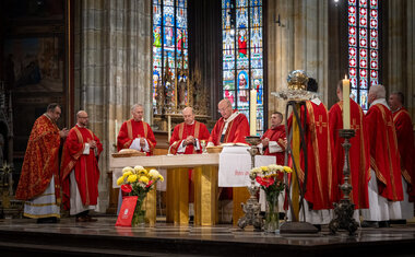 Mše svatá ke cti sv. Lukáše