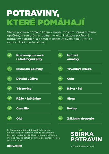 Seznam potravin