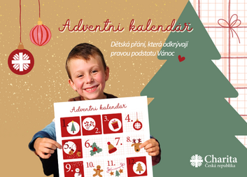 Čtyřiadvacet dnů plných zázraků očima dětí v on-line adventním kalendáři Charity Česká republika