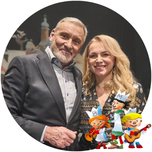 Moderátoři večera: Jan Čenský  a Martina Kociánová