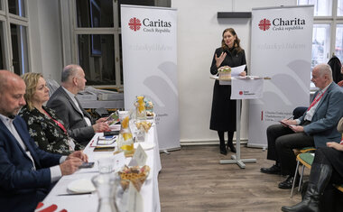 Zveřejnění zprávy Caritas CARES 2024