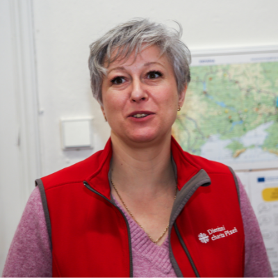 Irena Kolomijec, koordinátorka Komunitního centra Diecézní charity Plzeň