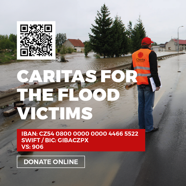 Caritas for the flood victims