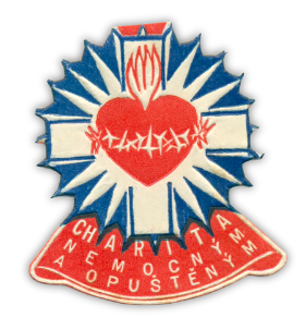 Logo Charity v roce 1945