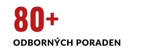 Více jak 80 odborných poraden