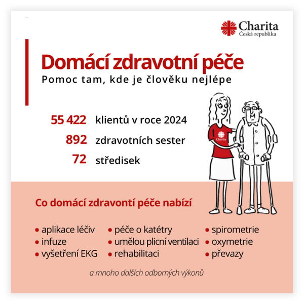 Domácí zdravotní péče výroční zpráva 2024