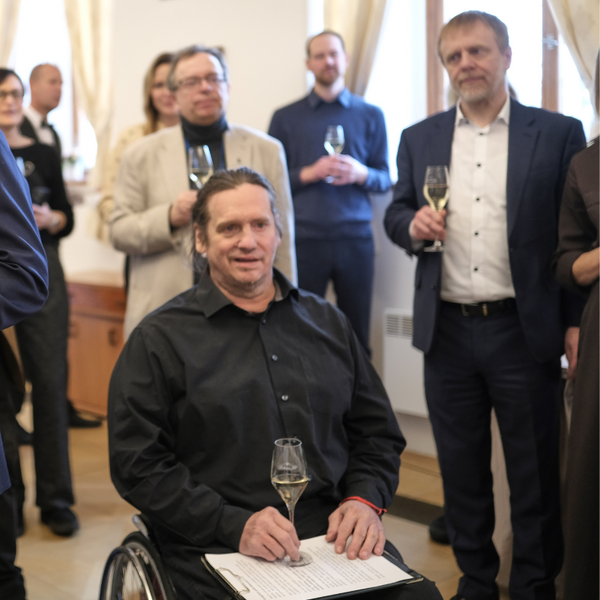 Jan Potměšil, herec, Snídaně v Senátu - tříkrálová koleda v Senátu Parlamentu České republiky 2026, foto: Lubomír Kotek