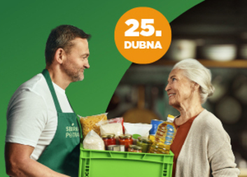 Jarní Sbírka potravin: Co kdyby i málo udělalo velkou radost?