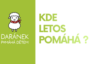 Daránek i letos pomůže dětem vyrůstat bez pocitu vyloučení. S čím dětem pomůže?