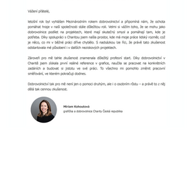 Newsletter Charitník květen 2026