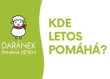 Daránek i letos pomůže dětem vyrůstat bez pocitu vyloučení. S čím dětem pomůže?