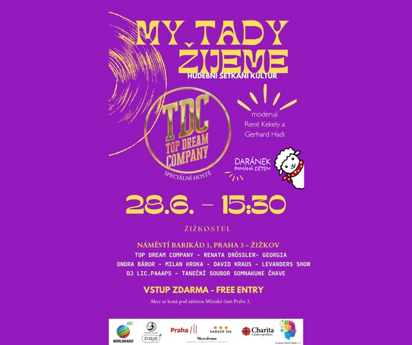 My tady žijeme - program My tady žijeme - program