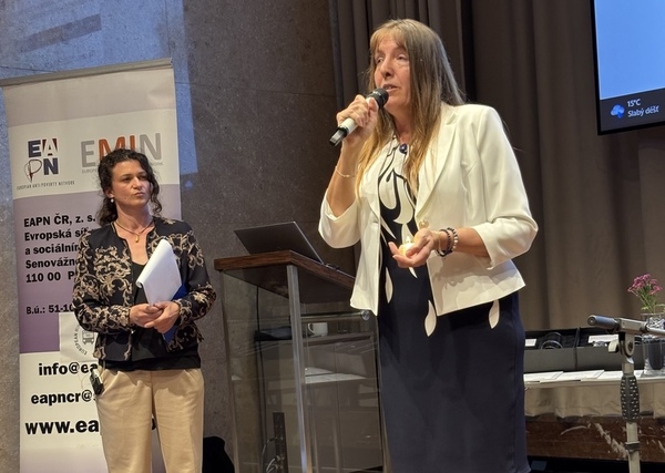 Iva Kuchyňková, manažerka pro advokační činnost v sociální oblasti v Charitě Česká republika