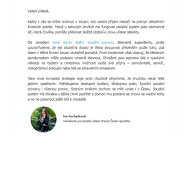 Newsletter Charitník srpen 2026