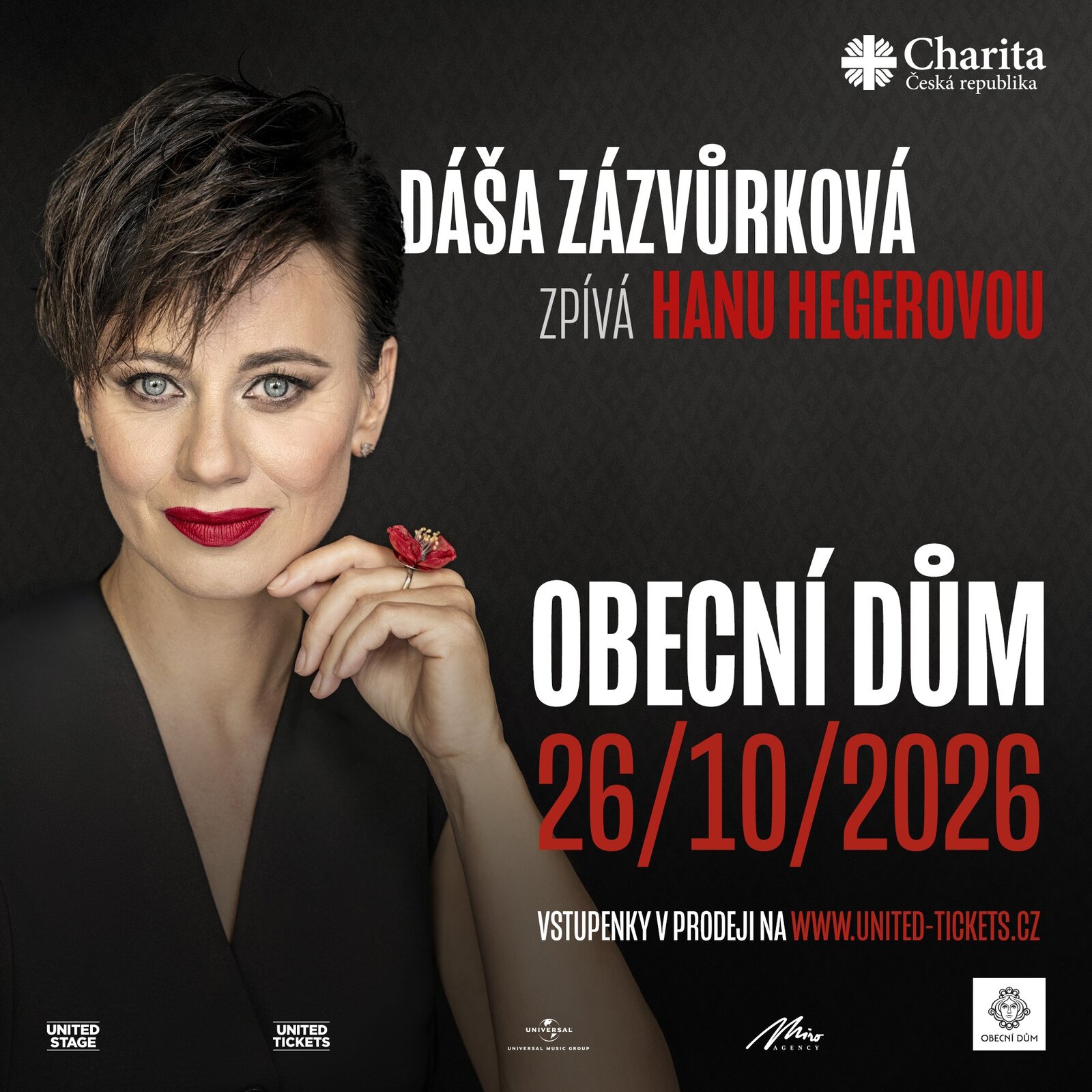 Chystaný koncert Dáša Zázvůrková zpívá Hanu Hegerovou